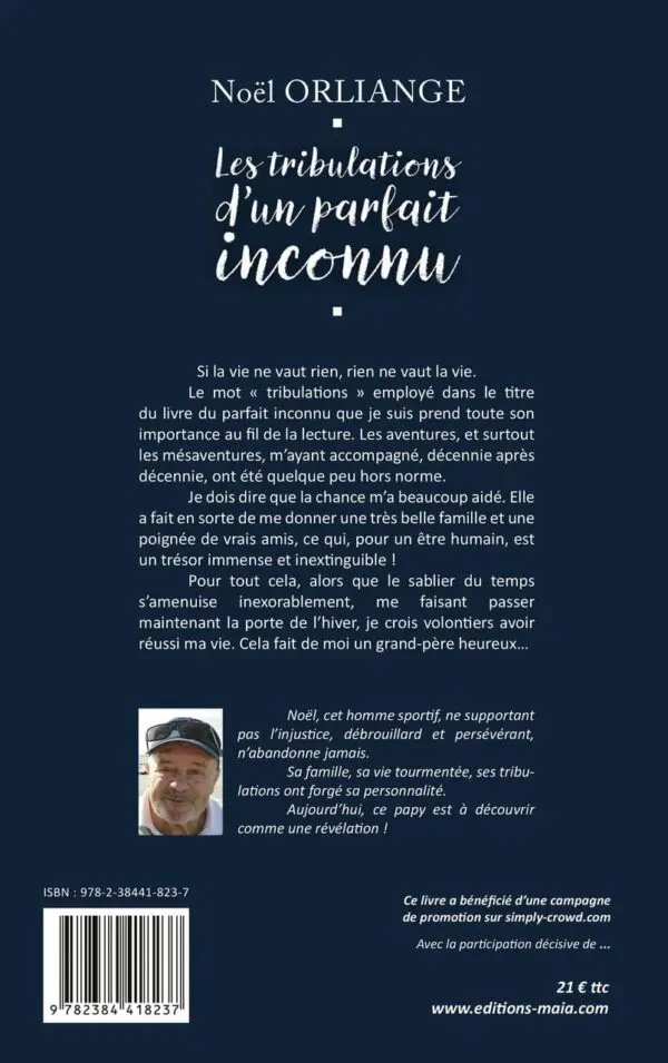 Les tribulations d'un Parfait Inconnu de Noël Orliange