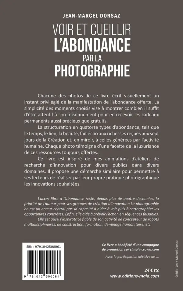 Voir et Cueillir l'Abondance par la Photographie : les richesses par la lumière et la créativité