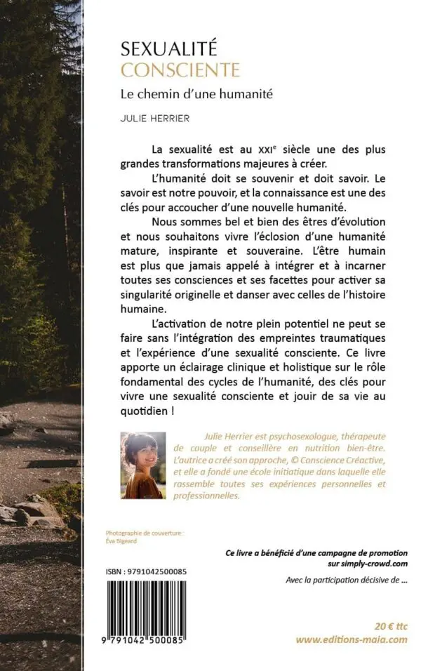 Sexualité Consciente, le chemin d'une Humanité
