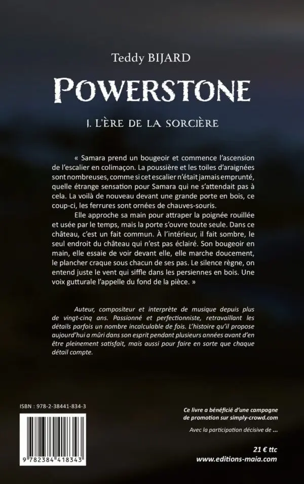 Powerstone - Tome 1 : L’ère de la sorcière