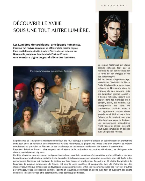 Les Lumières Monarchiques - Tome 1 : Une certaine éducation