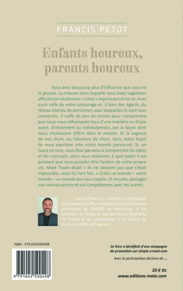 Enfants heureux, parents heureux