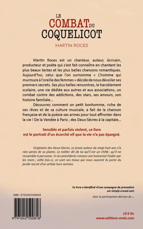 Le combat du coquelicot