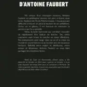 L’IMPROBABLE DESTIN D’ANTOINE FAUBERT