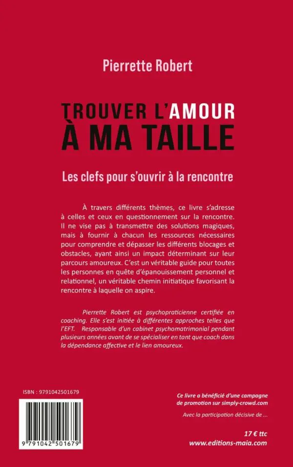 TROUVER L'AMOUR A MA TAILLE - Les clefs pour s’ouvrir à la rencontre