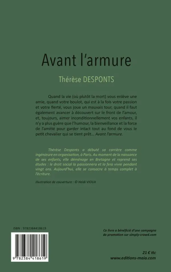 Avant l'armure