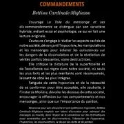 La toile du mensonge et ses dix commandements