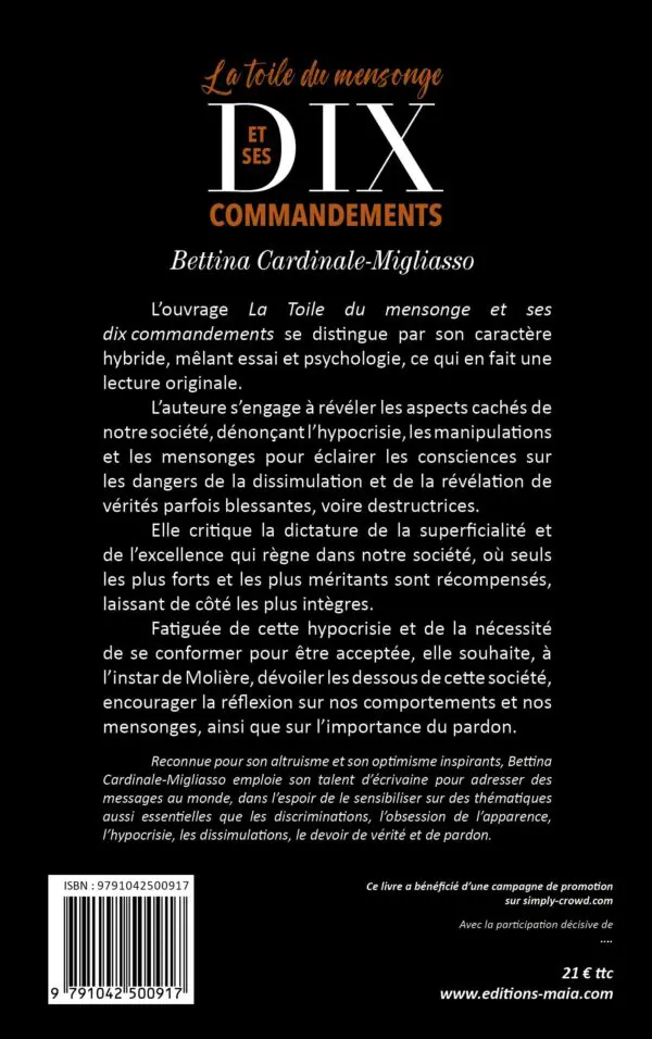 La toile du mensonge et ses dix commandements