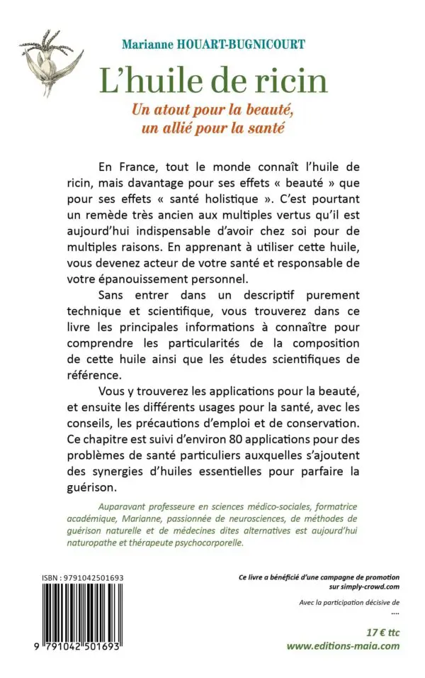 L’huile de ricin : un atout pour la beauté, un allié pour la santé