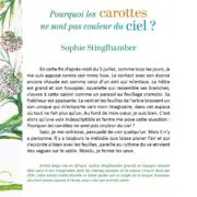 Pourquoi les carottes ne sont pas couleur du ciel ?