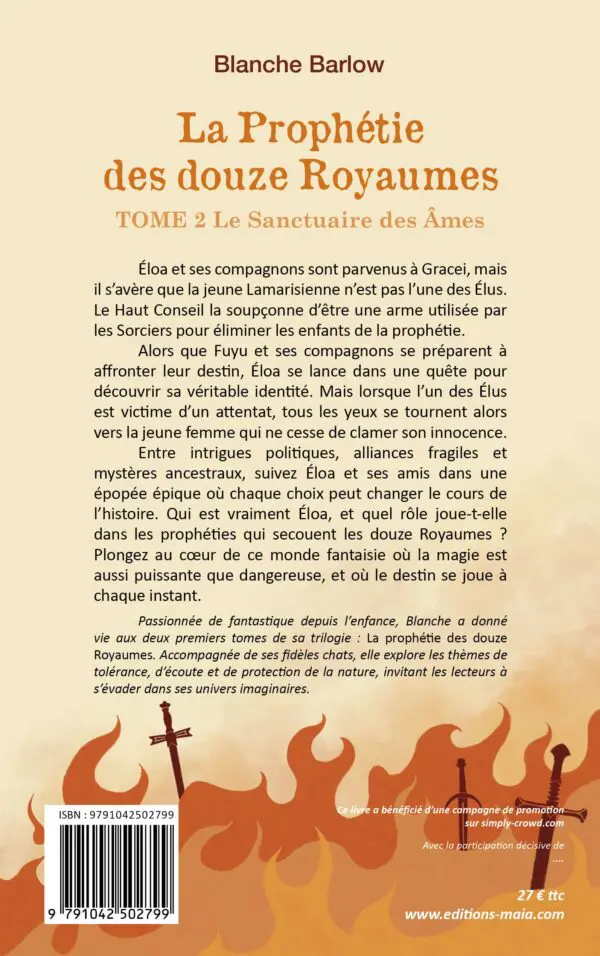 La Prophétie des douze Royaumes, Tome 2 : Le Sanctuaire des Âmes