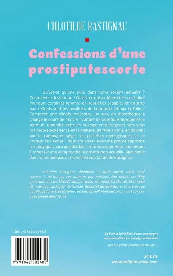 Confessions d'une prostiputescorte