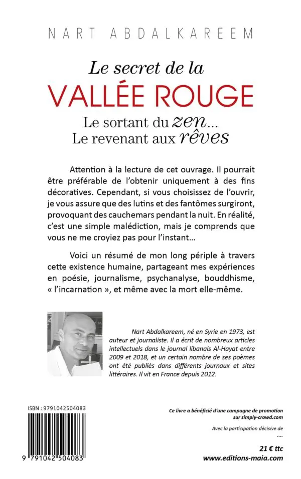 Le secret de la vallée rouge - « Le sortant du Zen... Le revenant aux rêves »