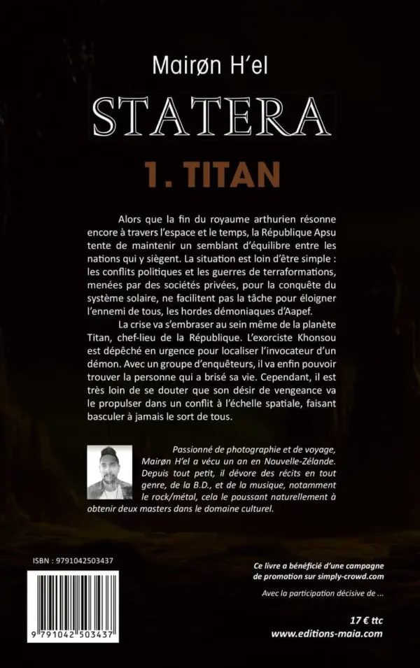 STATERA - Tome 1 : "Titan"