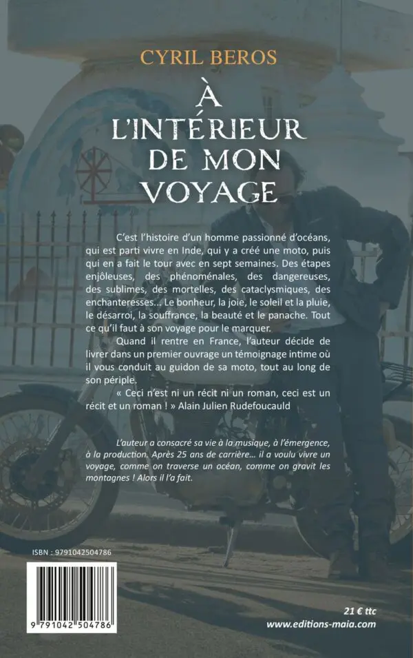 À l'intérieur de mon voyage