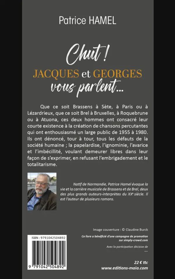 Chut! Jacques et Georges vous parlent...