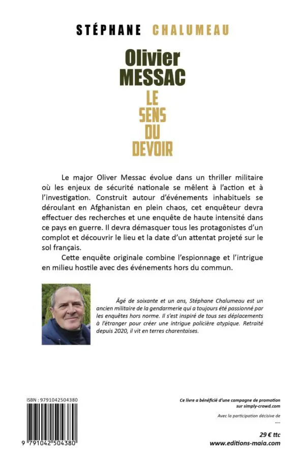 Olivier MESSAC « le sens du devoir »