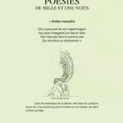 Poésies de Mille et Une Nuits 