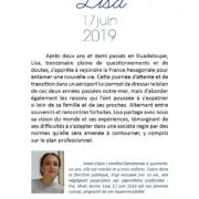Lisa, 17 juin 2019