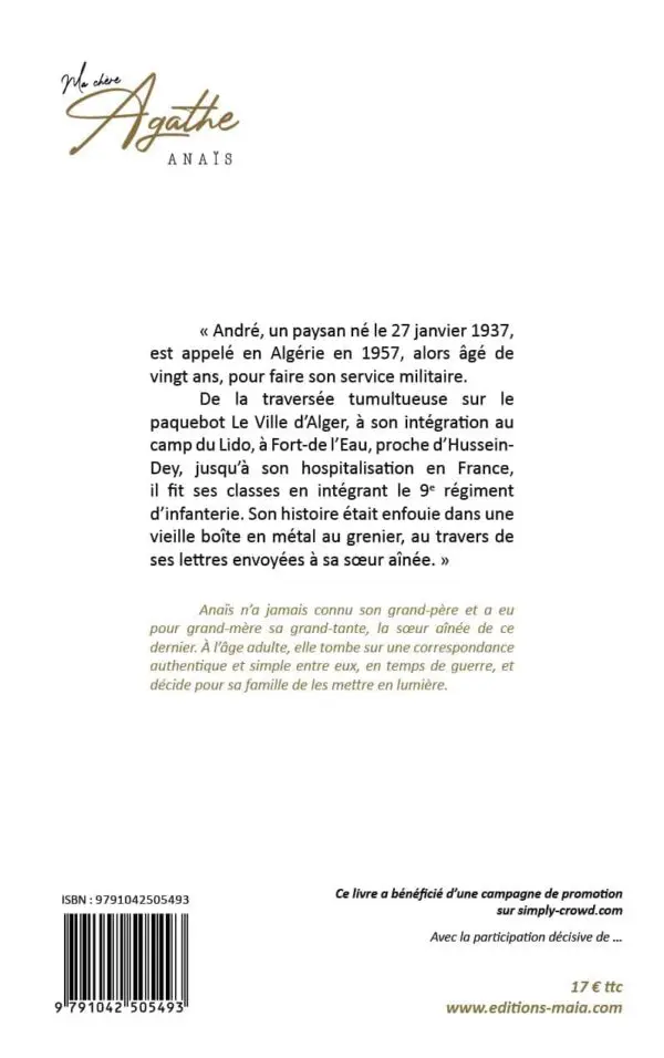 Ma Chère Agathe