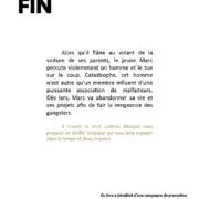 Fuite & fin