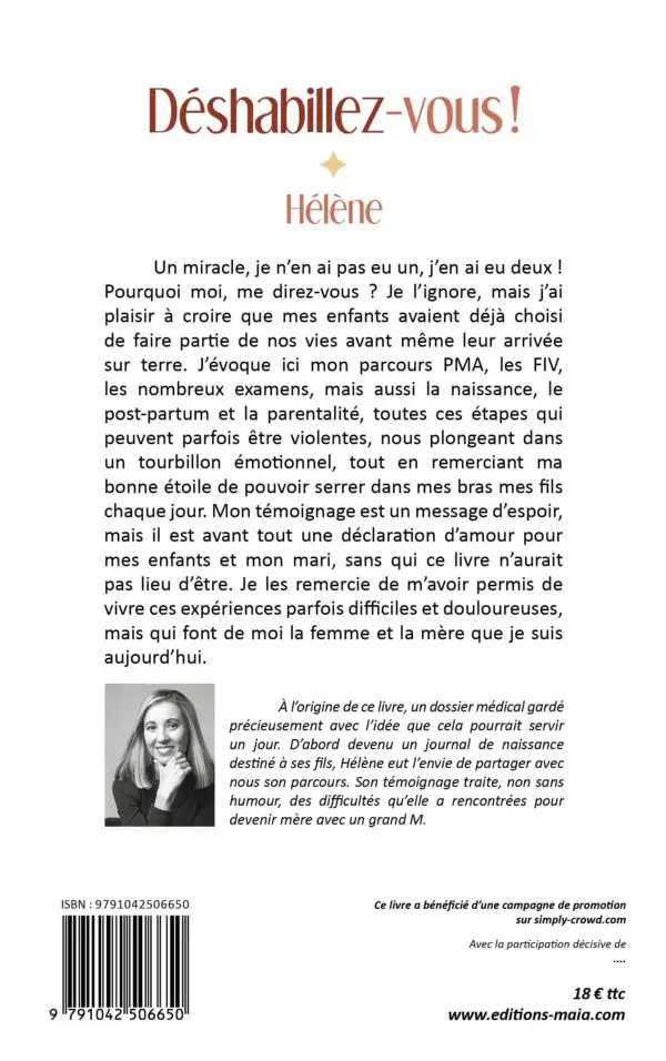 Déshabillez-vous !