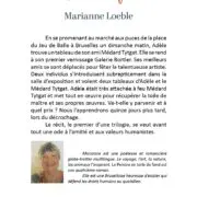 Le peintre en toile de fond