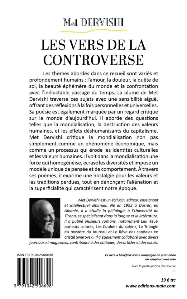 LES VERS DE LA CONTROVERSE