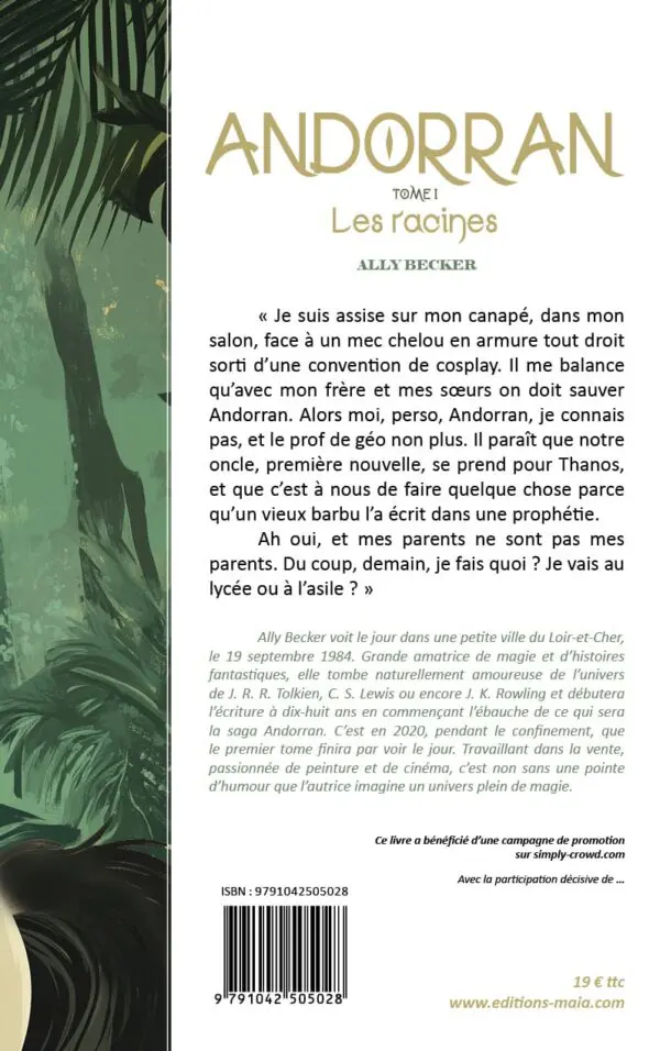 ANDORRAN - Tome 1 : "Les racines"