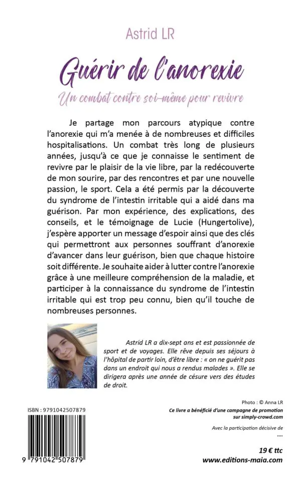 Guérir de l’anorexie : un combat contre soi-même pour revivre