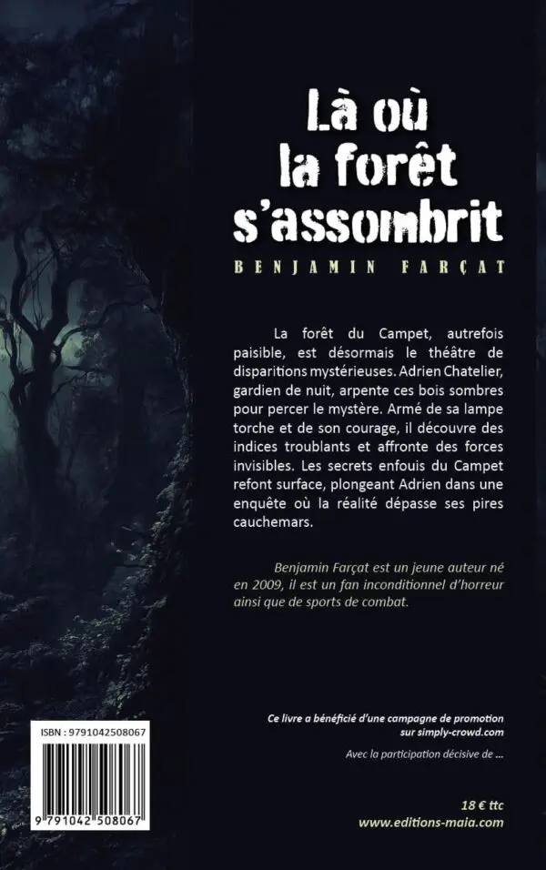 Là où la forêt s'assombrit