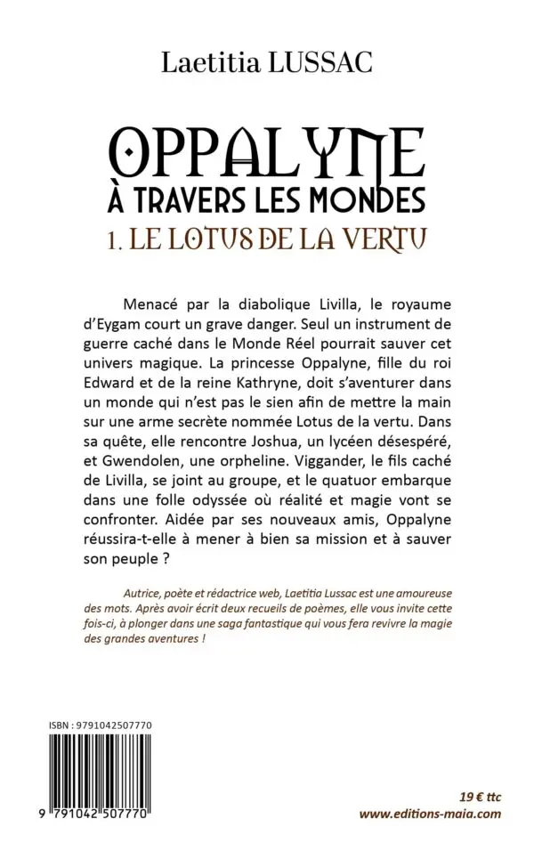 Oppalyne à travers les mondes - T.1
