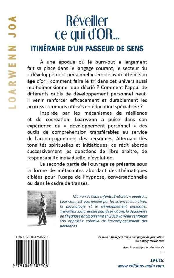 Réveiller ce qui d’Or, itinéraire d’un passeur de sens