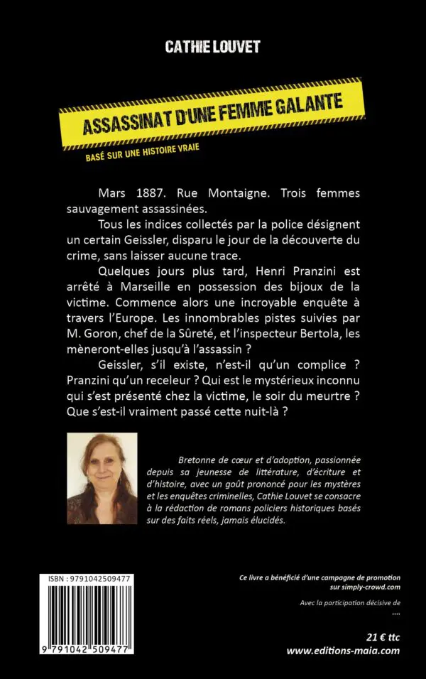 Assassinat d’une Femme Galante