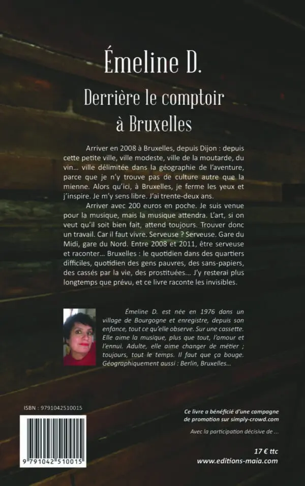 Derrière le comptoir à Bruxelles