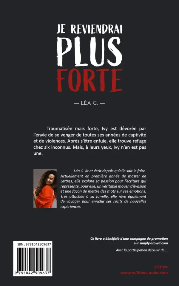 Je reviendrai plus forte