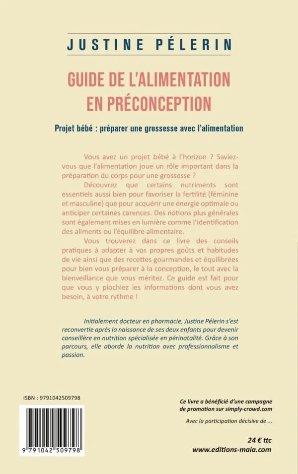 Guide de l'alimentation en préconception