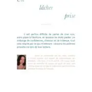 Un lâcher prise