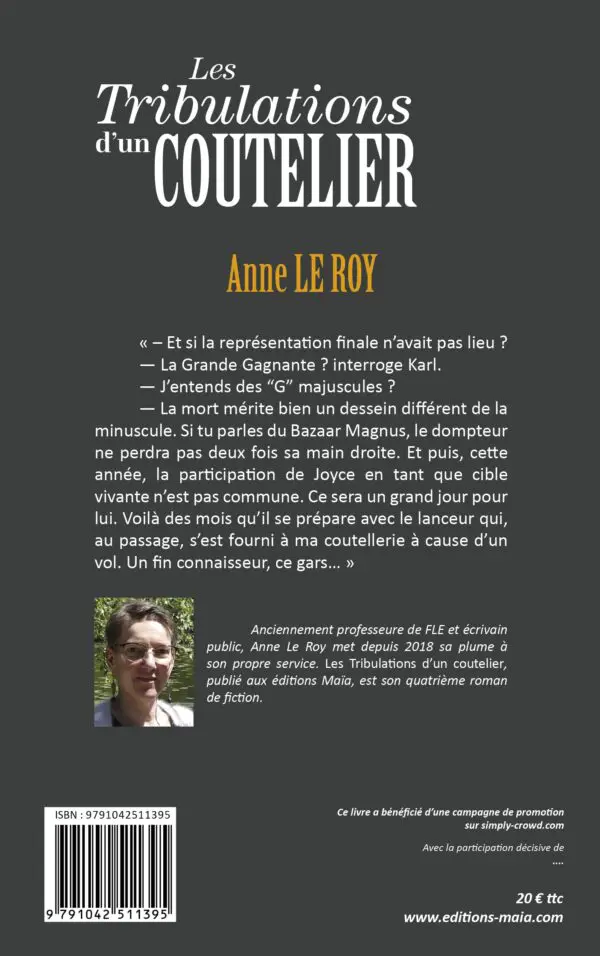 Les tribulations d’un coutelier