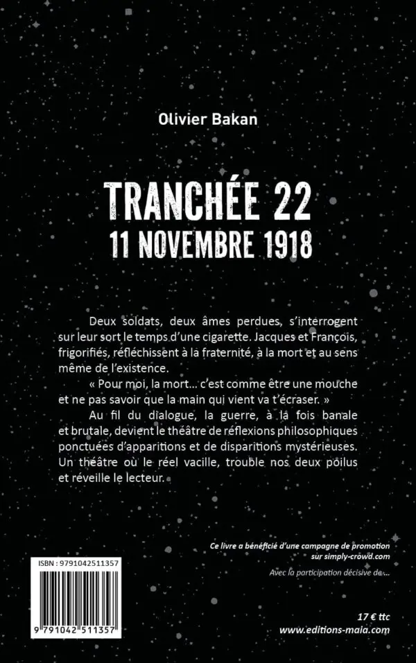 Tranchée 22, 11 novembre 1918