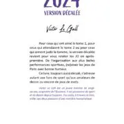 Les JO de Paris 2024 – version décalée