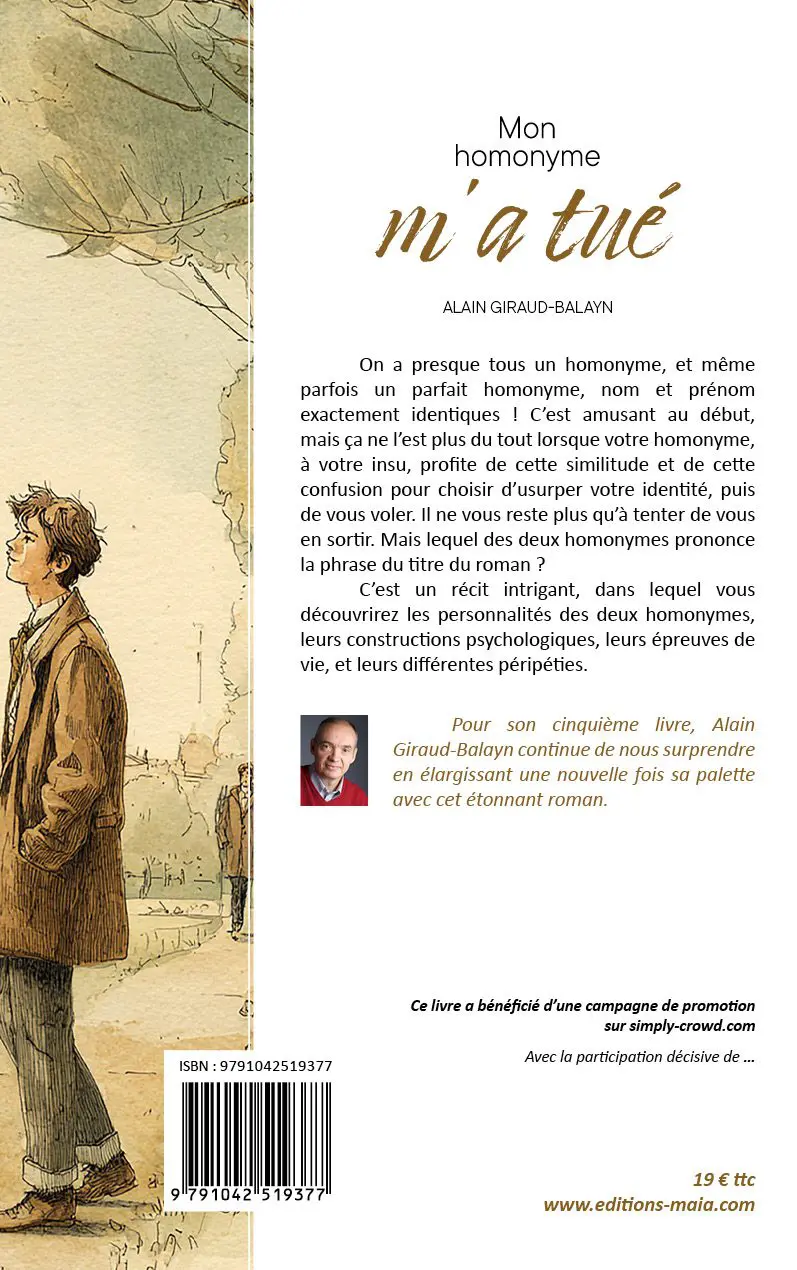 Mon homonyme m’a tué