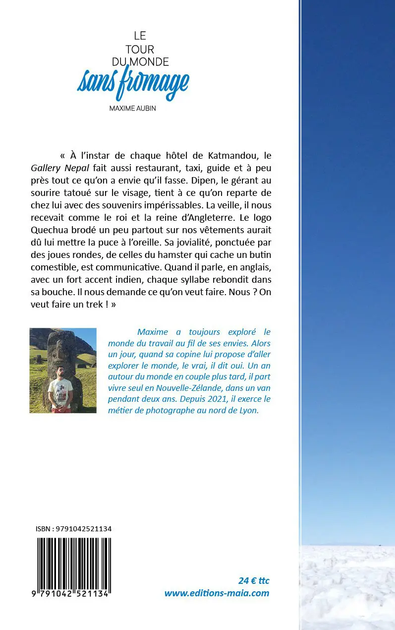 Le tour du monde sans fromage