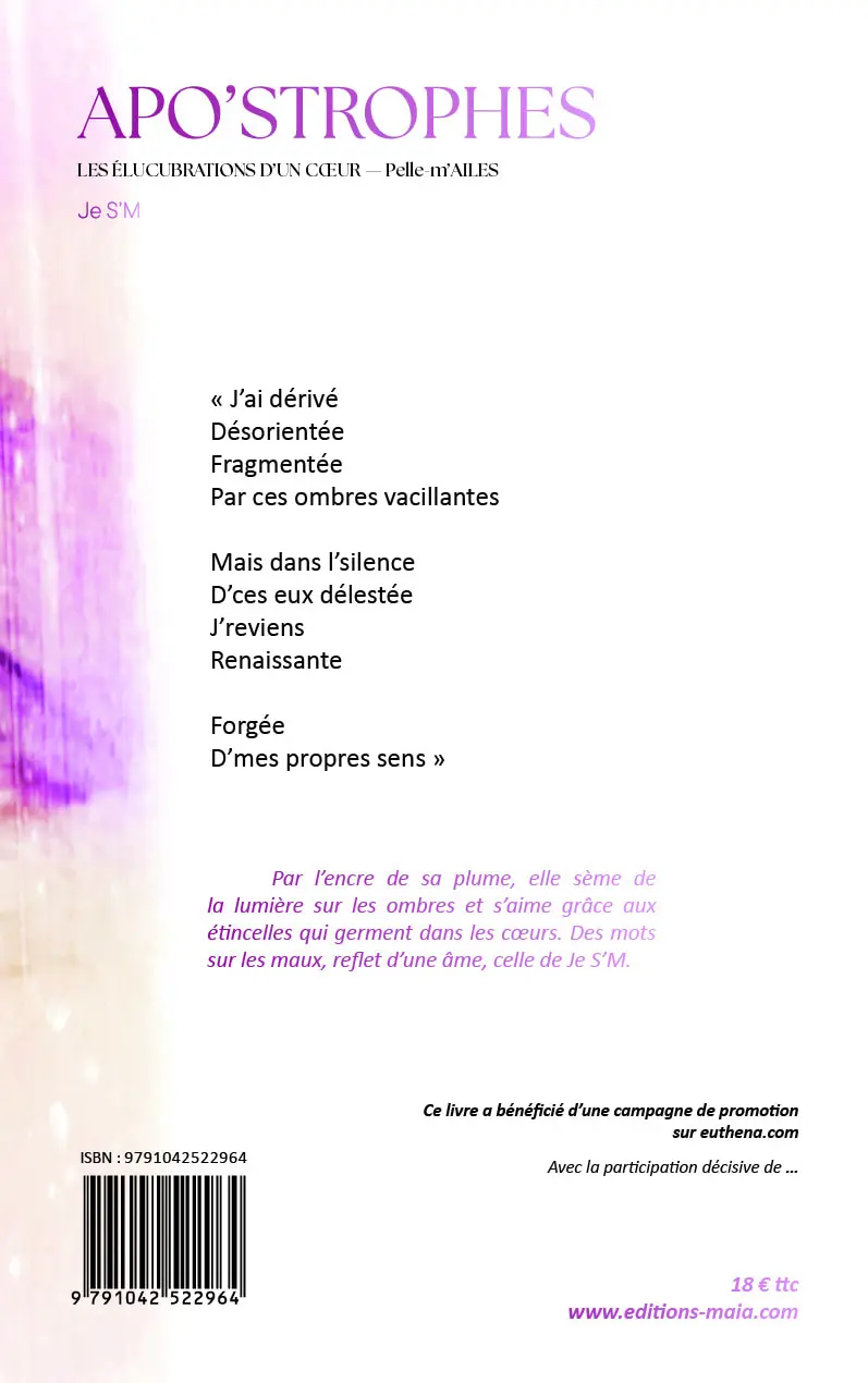 Apo'strophes : les élucubrations d'un coeur "Pelle-m'AILES"