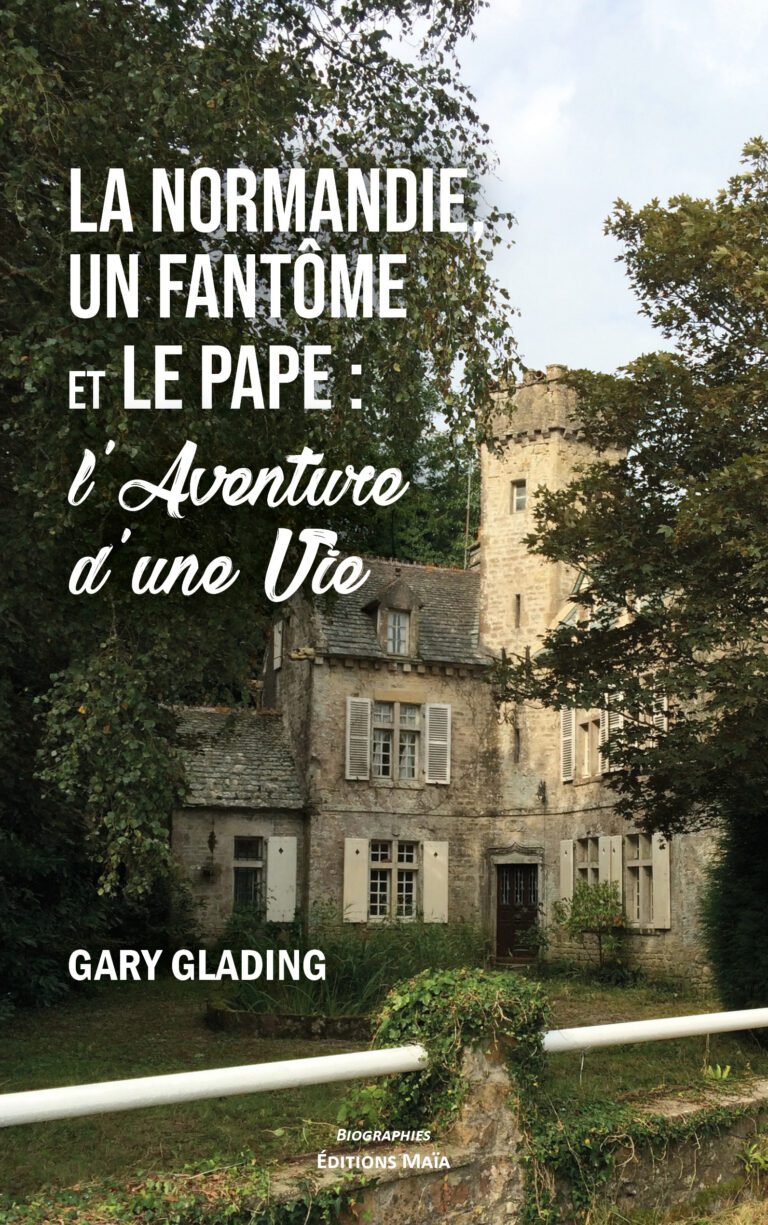 COUVERTURE GLADING GARY - LA NORMANDIE UN FANTOME ET LE PAPE - RECTO