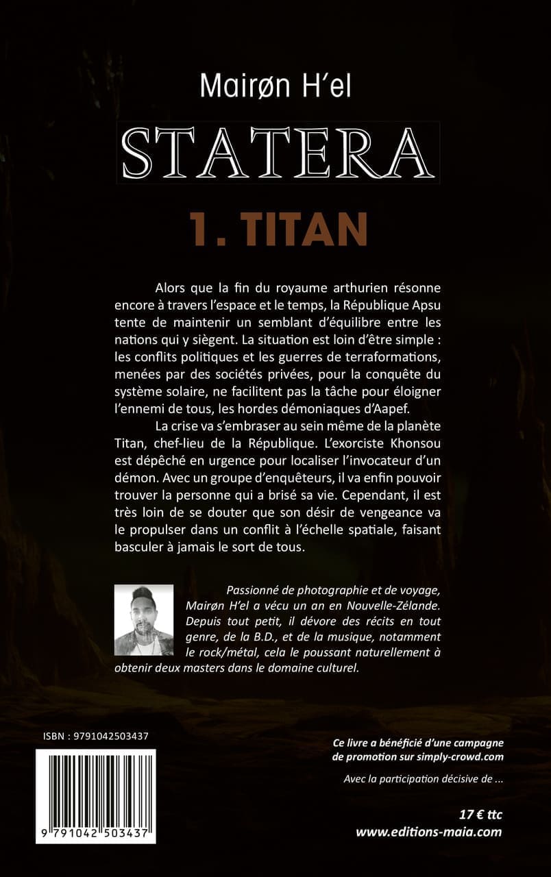 STATERA - Tome 1 : "Titan"