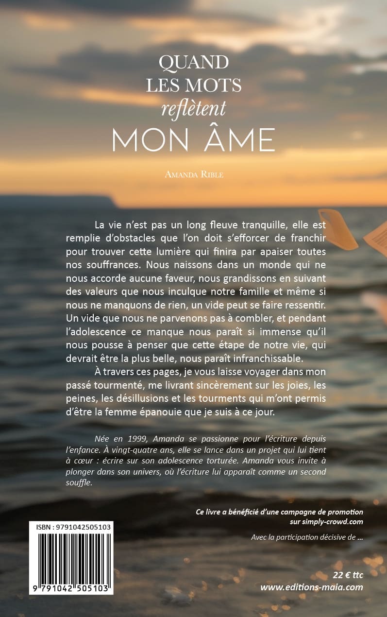 Quand les mots reflètent mon âme