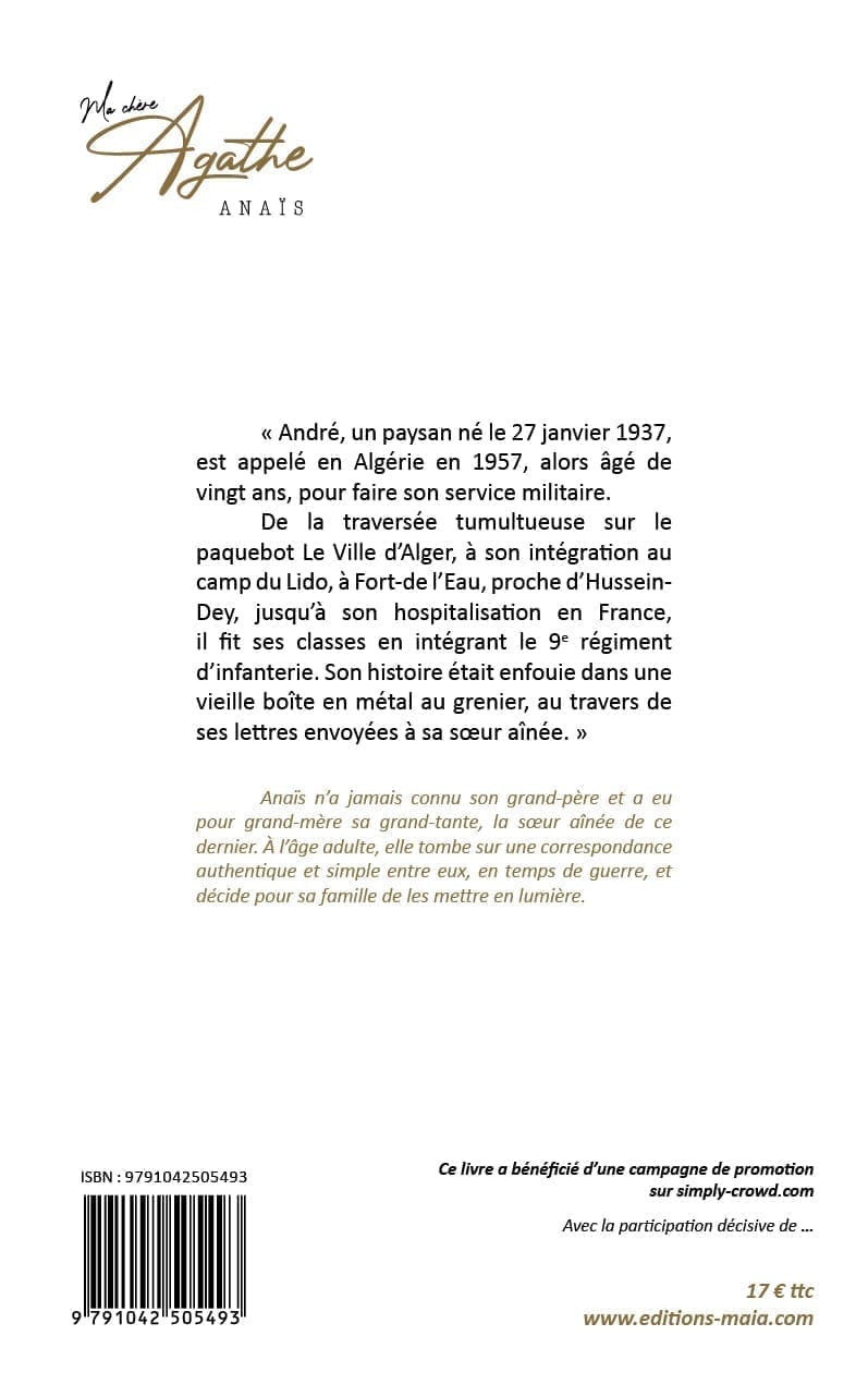 Ma Chère Agathe