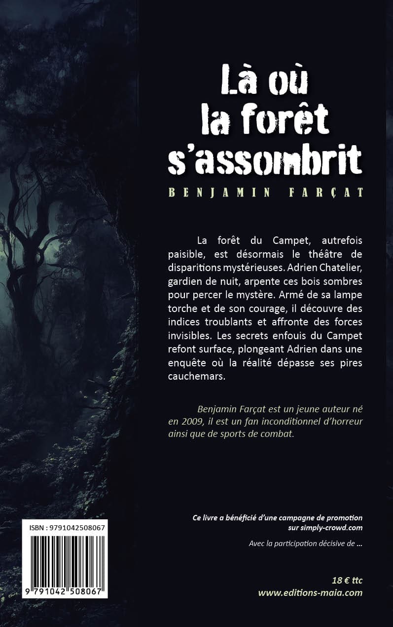 Là où la forêt s'assombrit