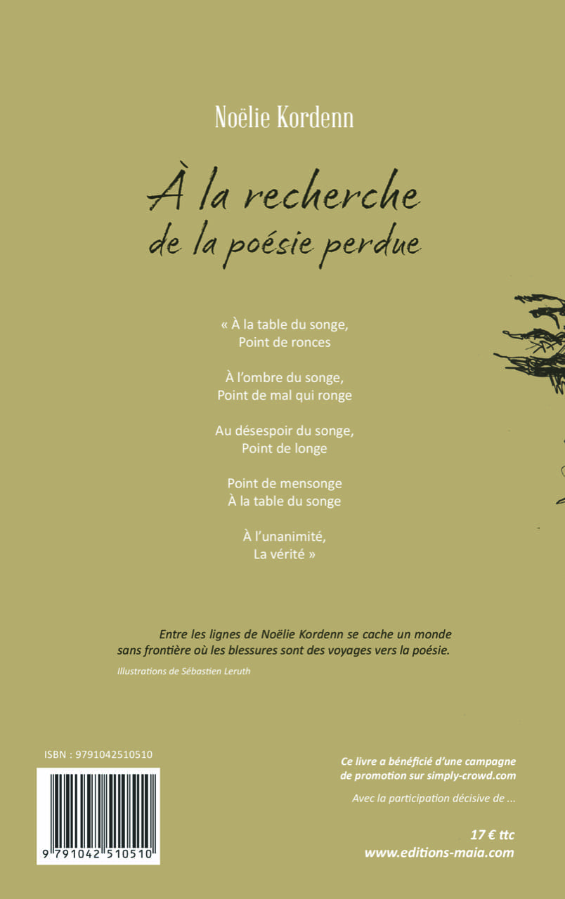 À la recherche de la poésie perdue